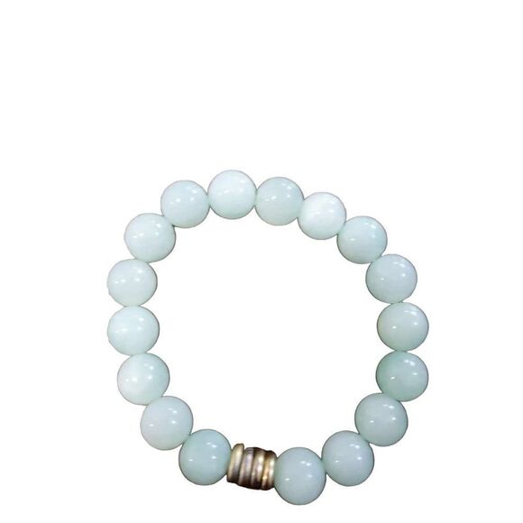 Sterling Silver 925 necklace and bracelet with precious stones - Picture 3 of 3